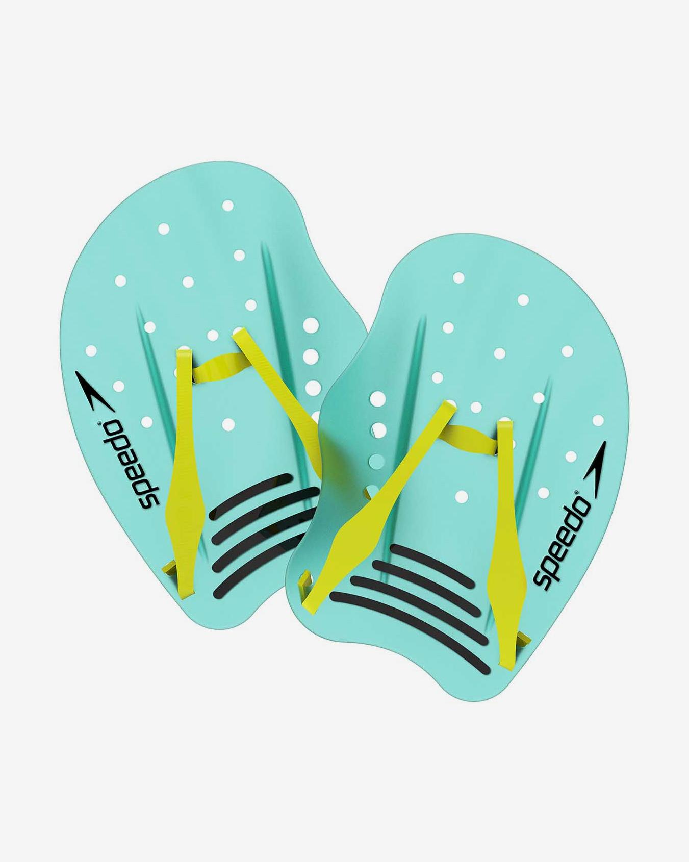 Palas de natación Speedo Tech con orificios y correas