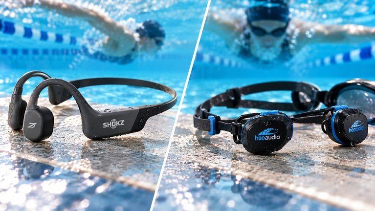 Auriculares Shokz OpenSwim Pro vs H2O Sonar 2 Pro los comparamos